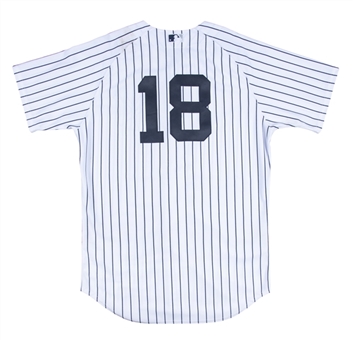 2015 Didi Gregorius Game Used New York Yankees Home Jersey Used on 4/6/2015 - 1st Yankees Opening Day (MLB Authenticated & Yankees-Steiner)